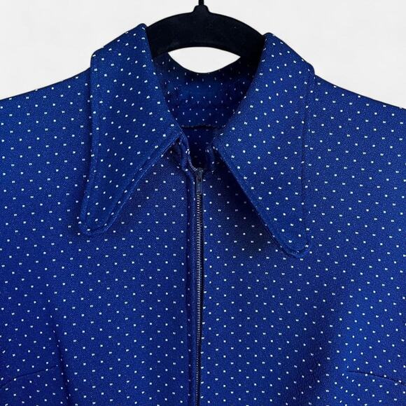 Vintage handmade 1970s jumpsuit with flare pants - Picture 3 of 5